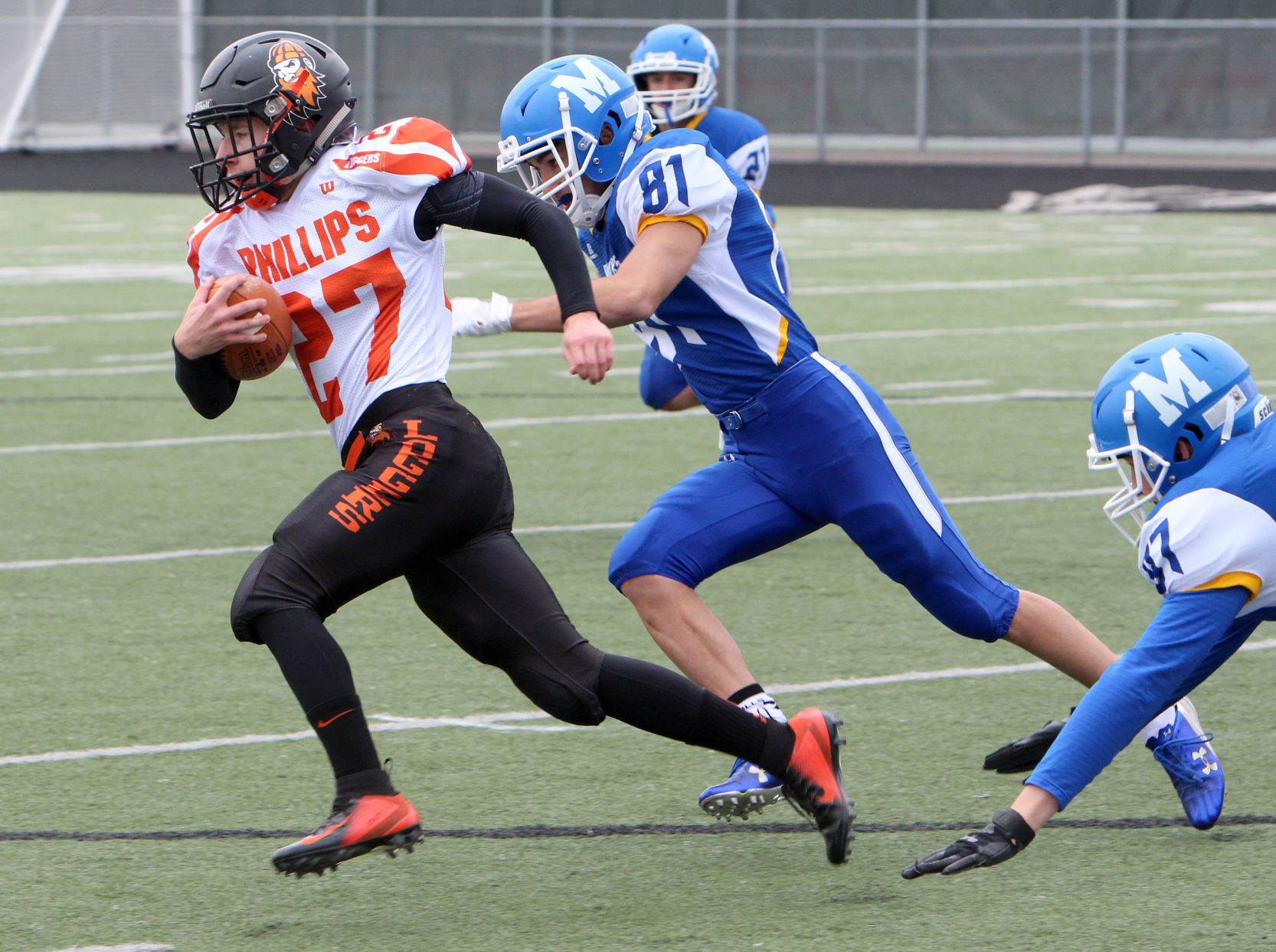 Phillips at McDonell football 9-29-18